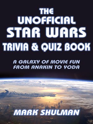 cover image of The Unofficial Star Wars Trivia & Quiz Book